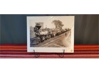 Lot 7: Vintage Alex Blendl Historic Photograph RAILROAD TRAIN Cottage Grove Oregon C. 1905