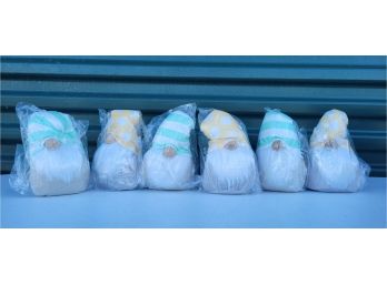 Lot 50: (6) New In Retail Box HALLMARK 7' Polyester GNOME Sitters