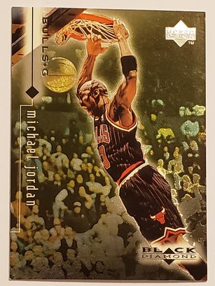 1999 Upper Deck Michael Jordan Black Diamond Basketball Card #11 Bulls