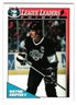 1991-92 O-Pee-Chee Wayne Gretzky League Leaders Points Hockey Card Kings