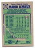 1990-91 Topps Mario Lemieux Hockey Card Penguins
