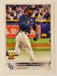 2022 Topps Wander Franco Rookie Baseball Card Rays