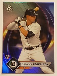 2022 Bowman Platinum Spencer Torkelson Rookie Baseball Card Tigers