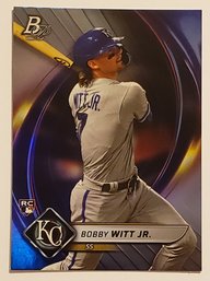 2022 Bowman Platinum Bobby Witt Jr. Rookie Baseball Card Royals