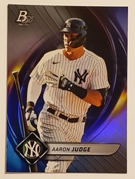 2022 Bowman Platinum Aaron Judge Baseball Card Yankees