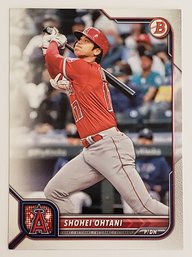 2022 Bowman Shohei Ohtani Baseball Card Angels