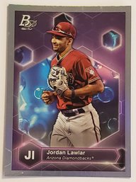 2022 Bowman Platinum Jordan Lawlar Precious Elements Prospect Insert Baseball Card Diamondbacks