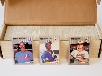 1989 Fleer Baseball Complete Set Griffey Johnson Rookies Ripken Black Box
