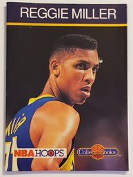 1990 Collect-A-Books Reggie Miller Basketball Book Indiana Pacers