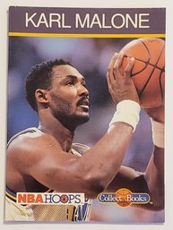 1990 Collect-A-Books Karl Malone Basketball Book Utah Jazz
