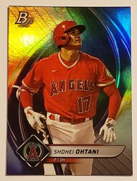 2022 Bowman Platinum Shohei Ohtani Baseball Card Angels