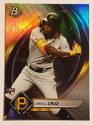 2022 Bowman Platinum Oneil Cruz Rookie Baseball Card Pirates