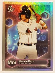 2022 Bowman Platinum Marcelo Mayer Precious Elements Prospect Insert Baseball Card Red Sox