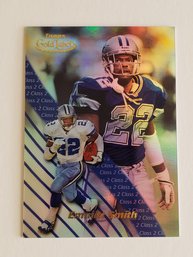 2000 Topps Gold Label Emmitt Smith Football Card Cowboys
