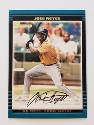 2002 Bowman Jose Reyes Prospect Baseball Card Mets