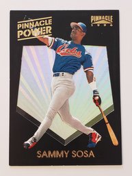 1996 Pinnacle Sammy Sosa Pinnacle Power Insert Baseball Card Cubs