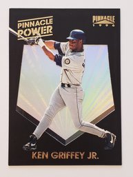 1996 Pinnacle Ken Griffey Jr. Pinnacle Power Insert Baseball Card Mariners