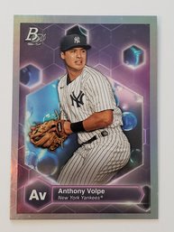 2022 Bowman Platinum Anthony Volpe Precious Elements Prospect Insert Baseball Card Yankees