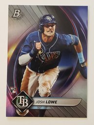 2022 Bowman Platinum Josh Lowe Rookie Baseball Card Rays