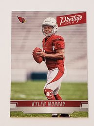 2019 Panini Prestige Kyler Murray Rookie Football Card Cardinals