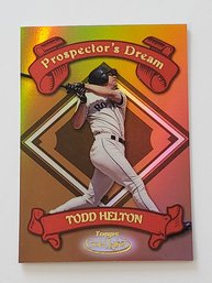 2000 Topps Gold Label Todd Helton Baseball Prospector's Dream Insert Baseball Card Rockies