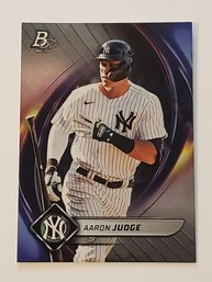 2022 Bowman Platinum Aaron Judge Baseball Card Yankees