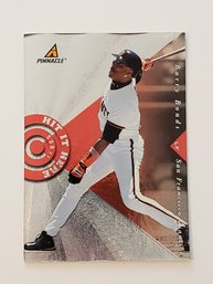 1997 Pinnacle Barry Bonds 'Hit It Here' Insert Baseball Card Baseball Card Giants #'d 12934