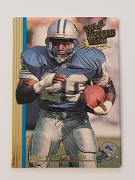 1993 Action Packed Barry Sanders Football Card Lions