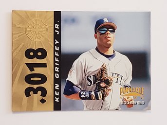 1996 Pinnacle Ken Griffey Jr. .300 Series Baseball Card Mariners