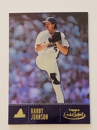 2001 Topps Gold Label Randy Johnson Class 1 Baseball Card Diamondbacks