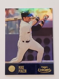 2001 Topps Gold Label Mike Piazza Class 1 Baseball Card Mets