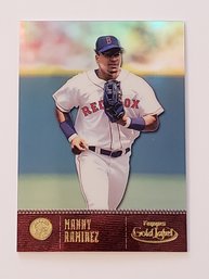 2001 Topps Gold Label Manny Ramirez Class 1 Baseball Card Red Sox
