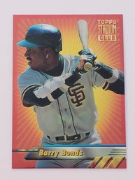 1994 Topps Stadium Club Finest Barry Bonds Baseball Card Giants