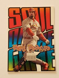 1999 Skybox Premium Mark McGwire Soul Of The Game Insert Baseball Card Cardinals