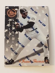 1996 Pinnacle Certified Frank Thomas Certified Stars Baseball Card White Sox