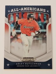 2019 Panini Draft Picks Adley Rutschman All-Americans Baseball Card Orioles