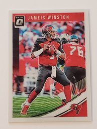 2018 Panini Optic Jameis Winston Football Card Buccaneers