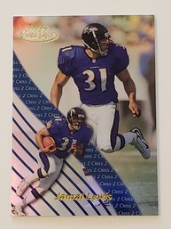 2000 Topps Gold Label Jamal Lewis Rookie Football Card Ravens Class 2