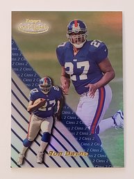 2000 Topps Gold Label Ron Dayne Rookie Football Card Giants Class 2