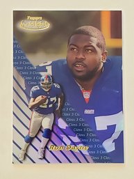 2000 Topps Gold Label Ron Dayne Rookie Football Card Giants Class 3