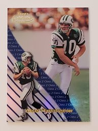 2000 Topps Gold Label Chad Pennington Rookie Football Card Jets Class 2