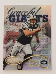 2000 Topps Gold Label Wayne Chrebet Graceful Greats Insert Football Card Jets