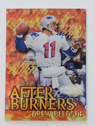 2000 Topps Gold Label Drew Bledsoe Graceful Greats After Burners Insert Football Card Patriots