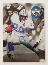 1994 Playoff Barry Sanders Football Card Lions