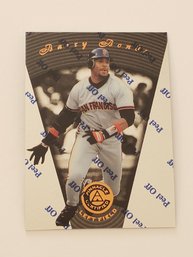 1996 Pinnacle Certified Barry Bonds Baseball Card Giants