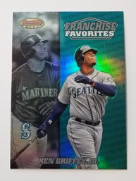 2020 Bowman's Best Ken Griffey Jr. Franchise Favorites Insert Baseball Card Mariners