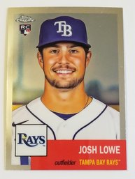 2022 Topps Chrome Platinum Anniversary Josh Lowe Rookie Baseball Card Rays