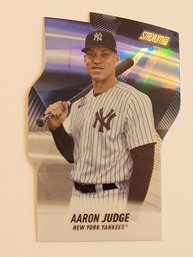 2022 Stadium Club Aaron Judge Triumvirates Die Cut Insert Baseball Yankees