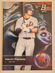 2023 Bowman Platinum Kevin Parada Prospect Baseball Card Mets