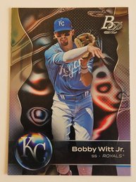 2023 Bowman Platinum Bobby Witt Jr. Baseball Card Royals